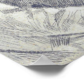 Hassam - Self-Portrait Poster (Hoek)