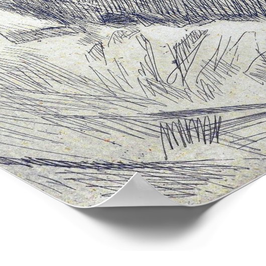 Hassam - Self-Portrait Poster (Hoek)