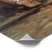 Hassam - Station Cab Bonaparte 1887 Poster (Hoek)