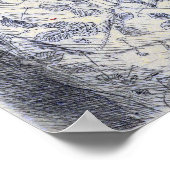 Hassam - The White Mantel (Holley House Cos Cob) Poster (Hoek)