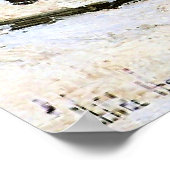 Hassam - Vijfde avenue in de winter Poster (Hoek)