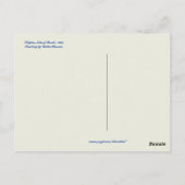 Hassam's "Poppies, Isle of Shoals" - Briefkaart (Achterkant)