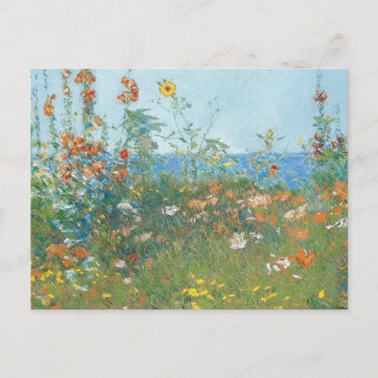 Hassam's "Poppies, Isle of Shoals" - Briefkaart (Voorkant)