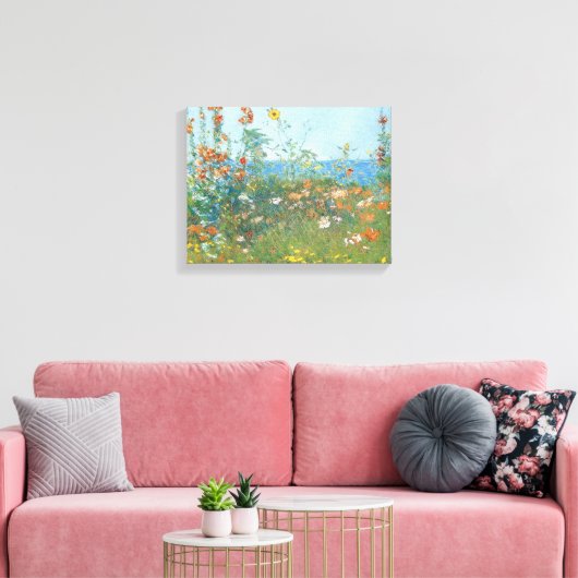 Hassams "Poppies, Isle of Shoals" - Ingepakt Canvas Afdruk (Insitu (Woonkamer))
