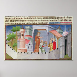 Hassan i Sabbah leidt de initiatieven Poster