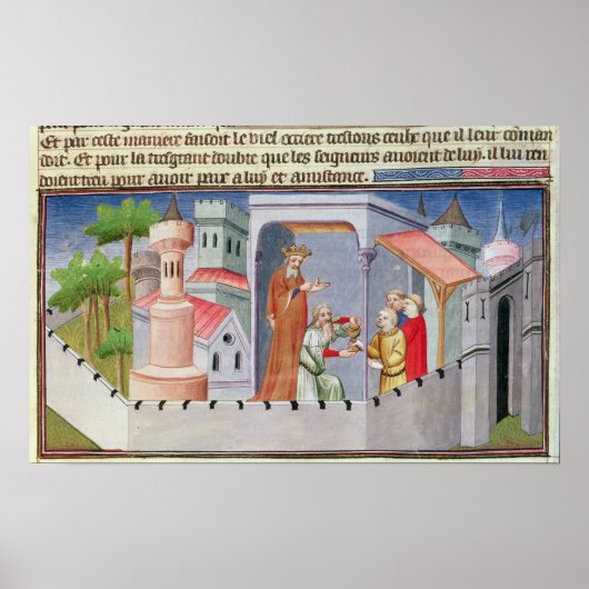 Hassan i Sabbah leidt de initiatieven Poster (Voorkant)