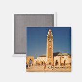 Hassan II Mosque - Casablanca Magneet (Voorkant / Achterkant)