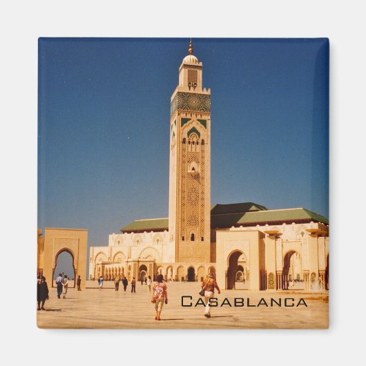 Hassan II Mosque - Casablanca Magneet (Voorkant)