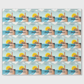 Hassan II Mosque Casablanca Marokko Cadeaupapier (Vlak)