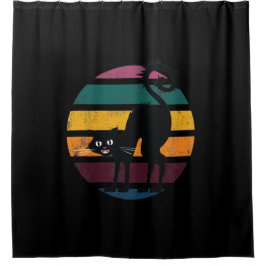 Hassing Cat Shower Curtain Douchegordijn