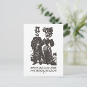 HASTA QUE LA MUERTE NRS. SEPARE TOT DOOD DE V.S. BRIEFKAART (Staand voorkant)