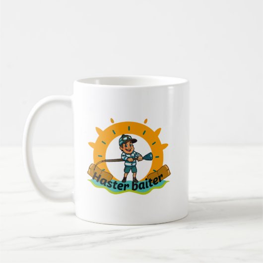 Haster Baiter Visavontuur Koffiemok (Links)