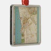 Hastings, Dobbs Ferry, Irvington Metalen Ornament (Rechts)