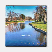 Hastings- en landschapsfoto van Nebraska Magneet (Voorkant)