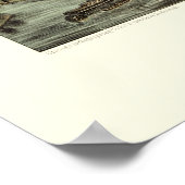 Hastings, MN Panoramische Kaart - 1867 Poster (Hoek)