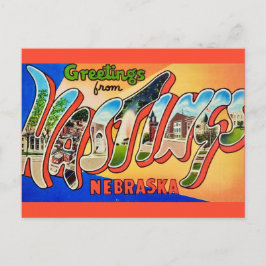 Hastings Nebraska Briefkaart