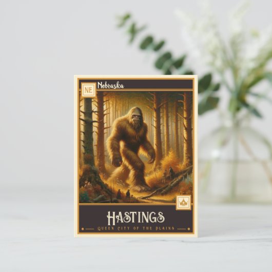 Hastings, Nebraska | Briefkaart (Staand voorkant)
