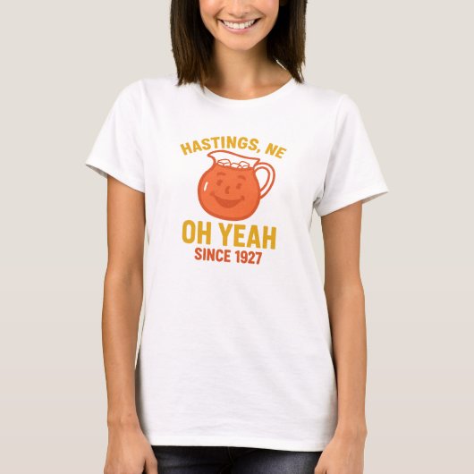Hastings Nebraska Kool-Aid Tribute | OH JA T-shirt (Voorkant)