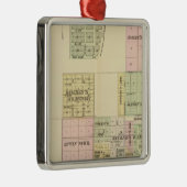 Hastings, Nebraska Metalen Ornament (Rechts)