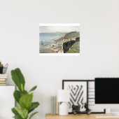 Hastings uit East Cliff van 'A Voyage Arou' Poster (Thuiskantoor)