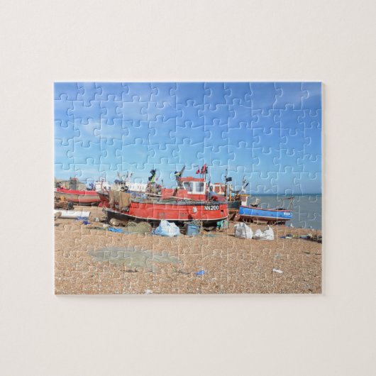 Hastings Vissende Boat Legpuzzel (Horizontaal)