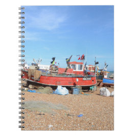 Hastings vissersboot notitieboek