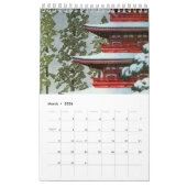 Hasui Kawase Winter Scene Kalender (Mar 2026)