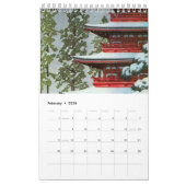Hasui Kawase Winter Scene Kalender (Feb 2026)