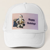 Hat holidays trucker pet (Voorkant)