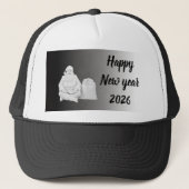 Hat new year calm trucker pet (Voorkant)