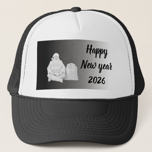 Hat new year calm trucker pet (Voorkant)