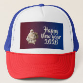 Hat new year gift  trucker pet (Voorkant)