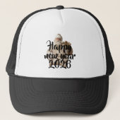 Hat party in new year  trucker pet (Voorkant)