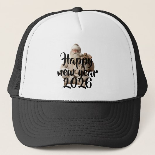 Hat party in new year  trucker pet (Voorkant)