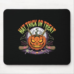 Hat Trick Of Treat IJshockey Halloween Pret _1 Muismat