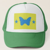 Hat with Flag of Bady Bassitt, Brazil Trucker Pet (Voorkant)