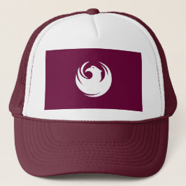 Hat with Flag of Phoenix, Arizona Trucker Pet