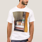 Hatboxes Seen Through an Open Door T-shirt (Voorkant)