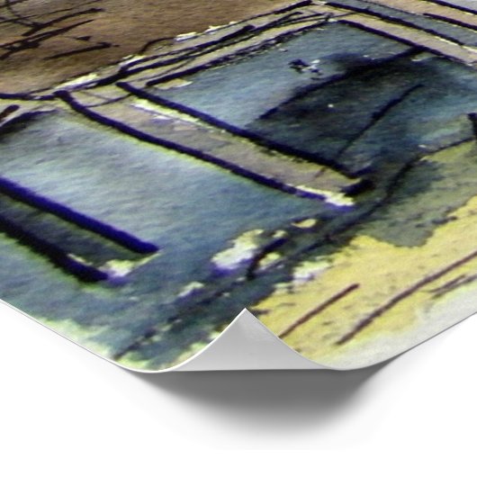 hatch chili nieuwe mexico - kunst poster (Hoek)