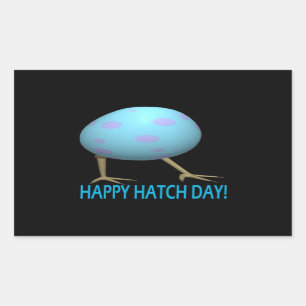 Hatch Day Rechthoekige Sticker