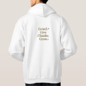 Hatch Escape: Thanksgiving-editie Hoodie (Achterkant)