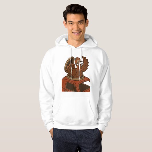 Hatch Escape: Thanksgiving Edition Hoodie (Voorkant volledig)