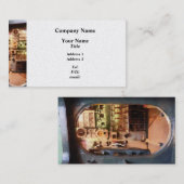 Hatch in onderzeeër visitekaartje (Voorkant / Achterkant)