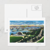 Hatch Memorial Band Shell, Charles River Briefkaart (Voorkant / Achterkant)