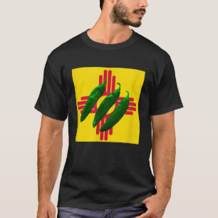 Hatch New Mexico Groen Chili Hoofdstad Tshirt met 