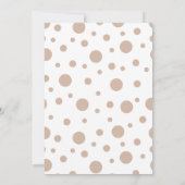 Hatch, snel kleine vogeltapee boho tent baby kaart (Achterkant)