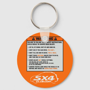 Hatch Warning Sleutelhanger