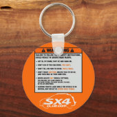 Hatch Warning Sleutelhanger (Voorkant)