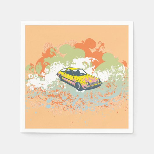 Hatchback Paper Napkins Servetten (Voorkant)