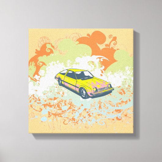 Hatchback Wrapped Canvas Afdruk (Voorkant)